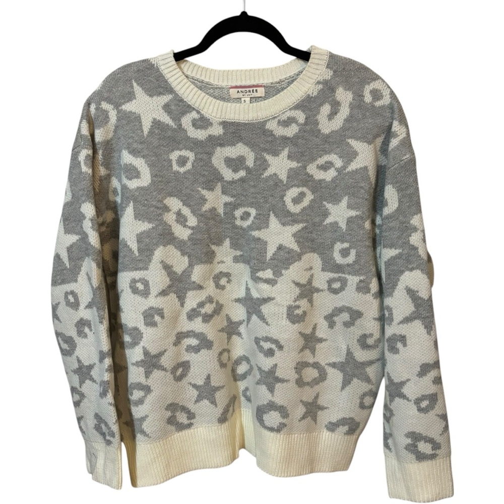 Andrée by Unit Star & Leopard Print Women’s Boutique Sweater‎